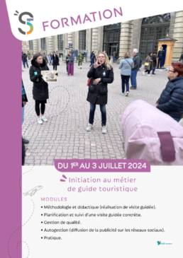 2024 - 07JUIL - Formation Guide touristique - FR - recto