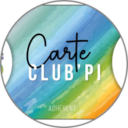 Pastille Carte Club Pi